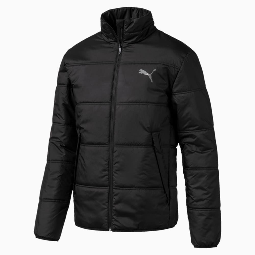 Puma black deals padded jacket