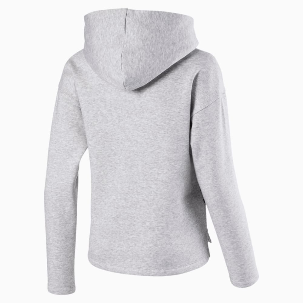 

PUMA - female - Детская толстовка Girls' Alpha Hoodie – Light Gray Heather –, Серый