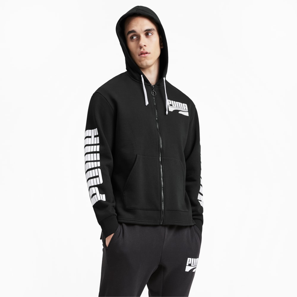 Зображення Puma Толстовка Rebel Bold FZ Hoody FL #1: Puma Black