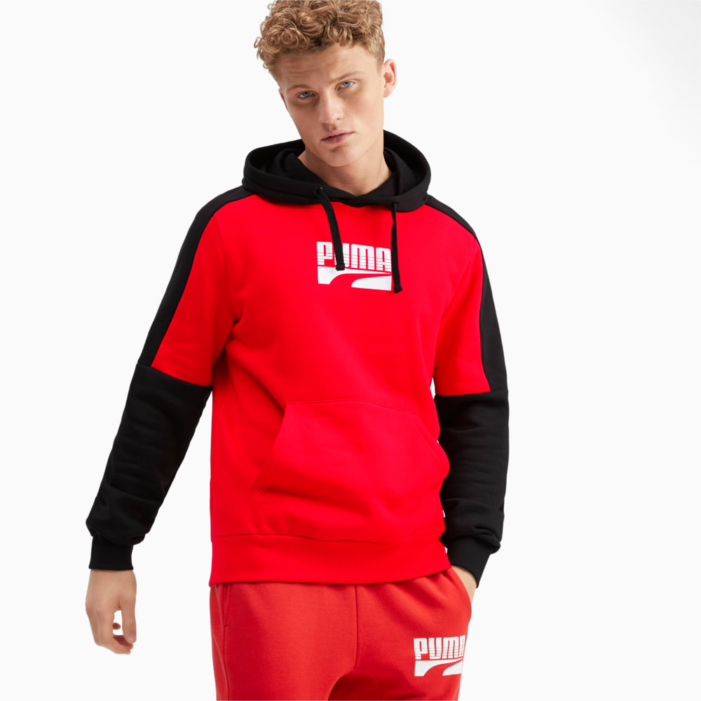 Зображення Puma Толстовка Rebel Block Full Length Men's Hoodie #1: high risk red