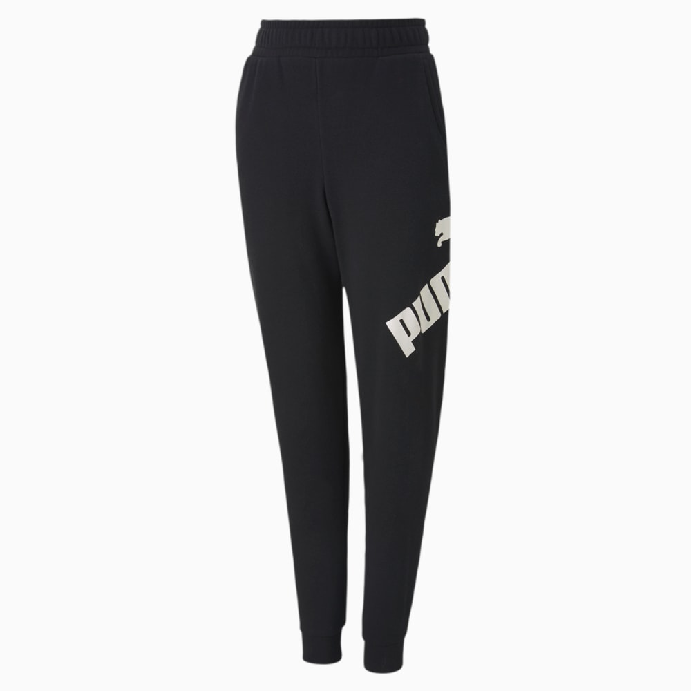 Puma big logo sweatpants on sale
