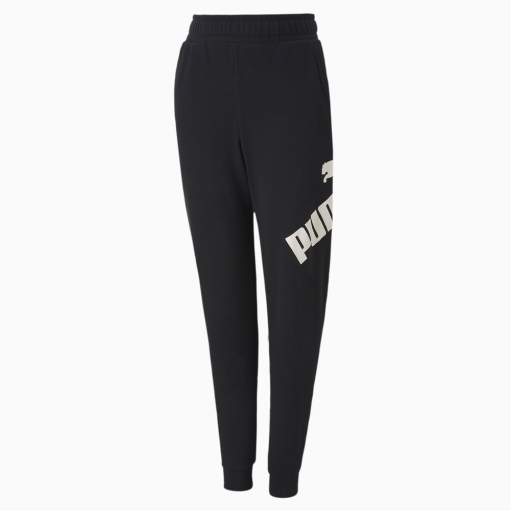 Зображення Puma Штани Big Logo Boys' Sweatpants #1: Puma Black