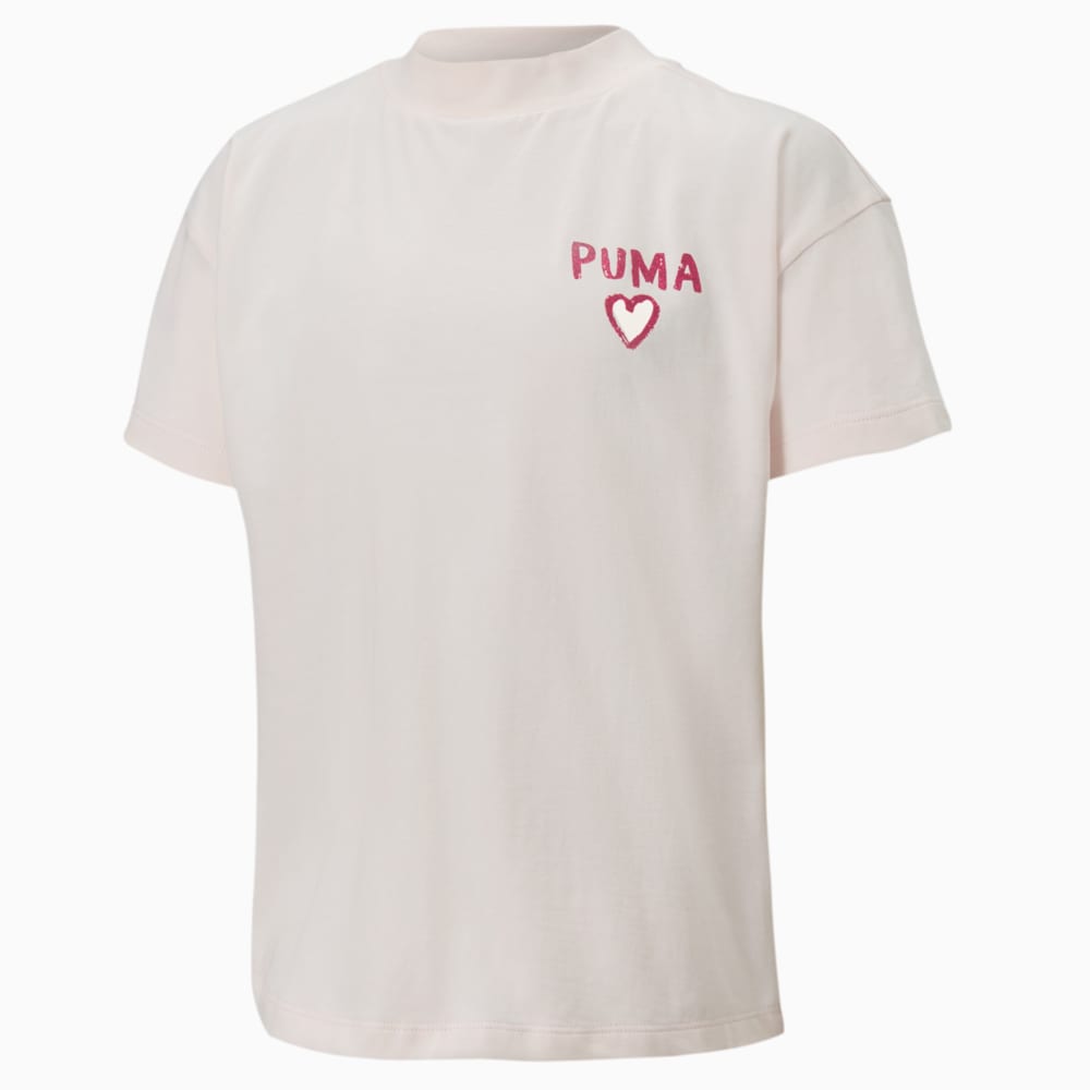 Изображение Puma Детская футболка Alpha Trend Tee G #1