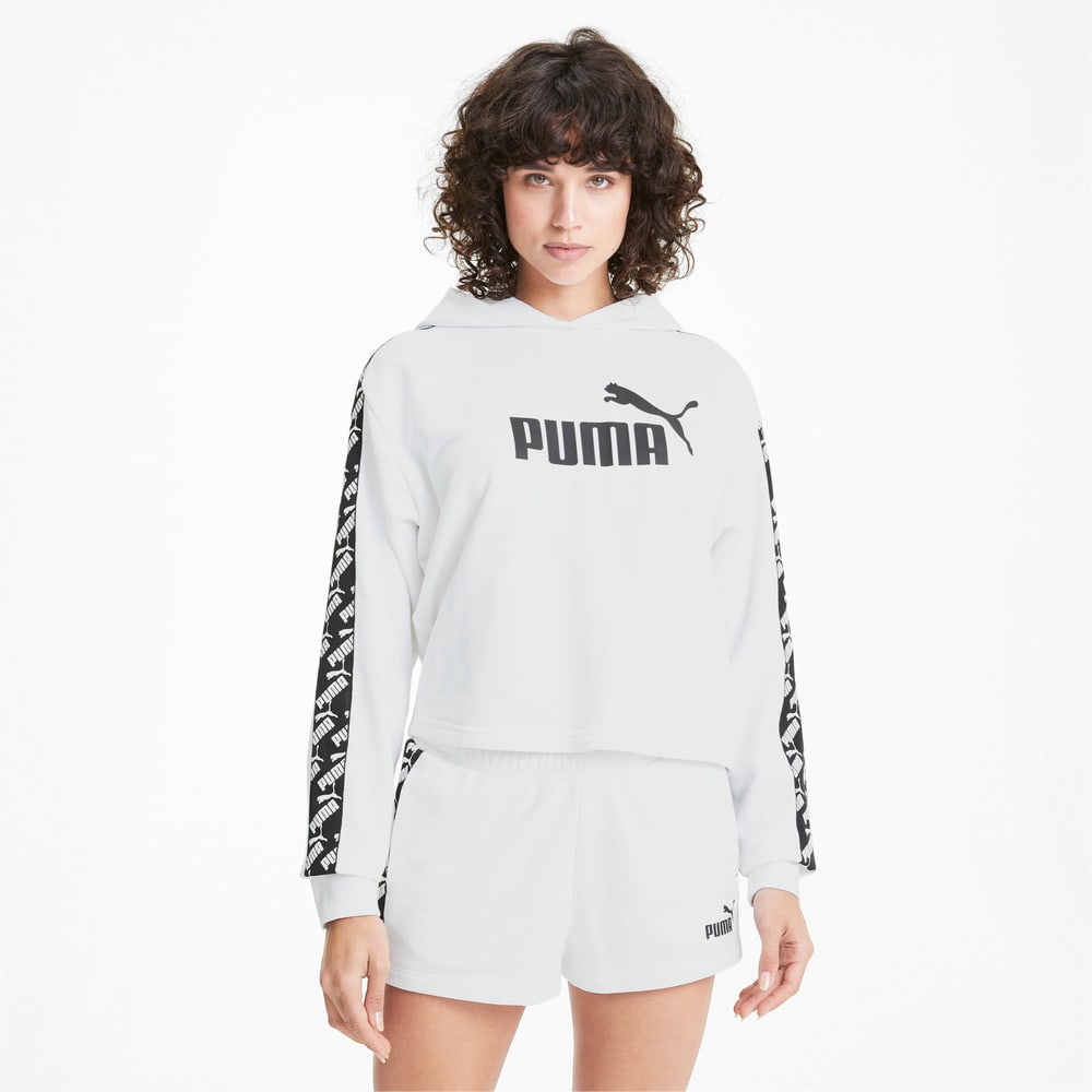 puma kisa kesim kadin antrenman kapusonlu sweatshirt