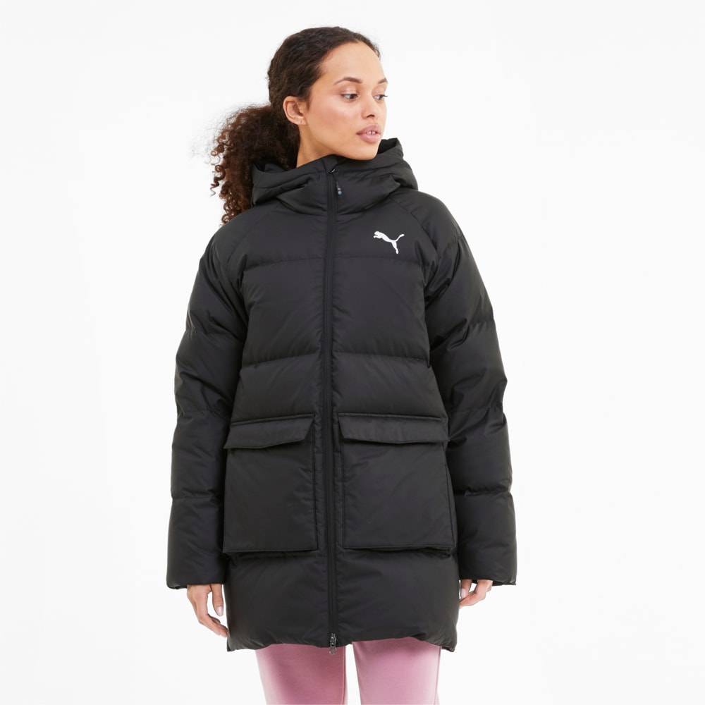 Изображение Puma Куртка Long Hooded Down Coat #1