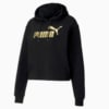 Зображення Puma Толстовка ESS+ Metallic Hoody TR #3: Puma Black-GOLD