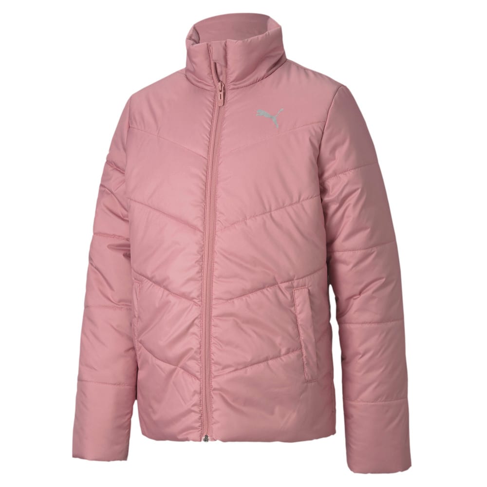 Essentials Cocuk Dolgulu Ceket Pembe Puma Puma Turkiye Resmi Alisveris Sitesi