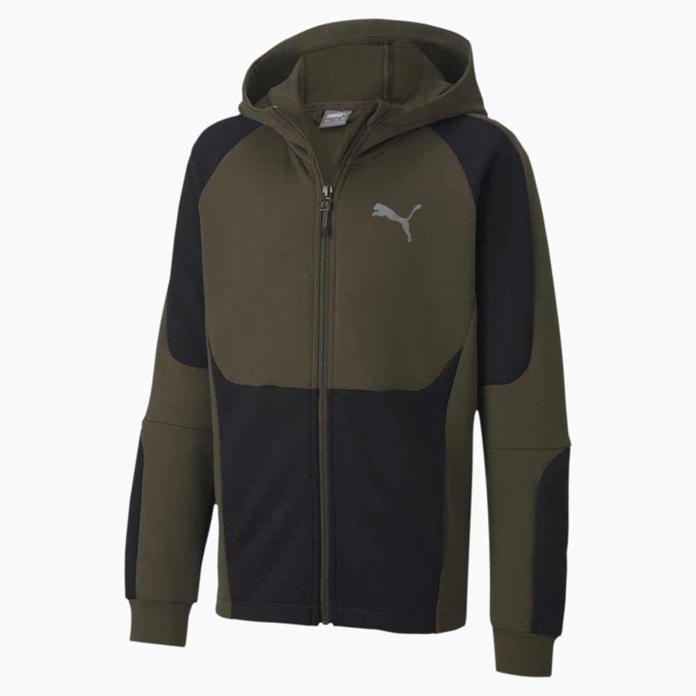 фото Детская толстовка evostripe full-zip hoodie puma
