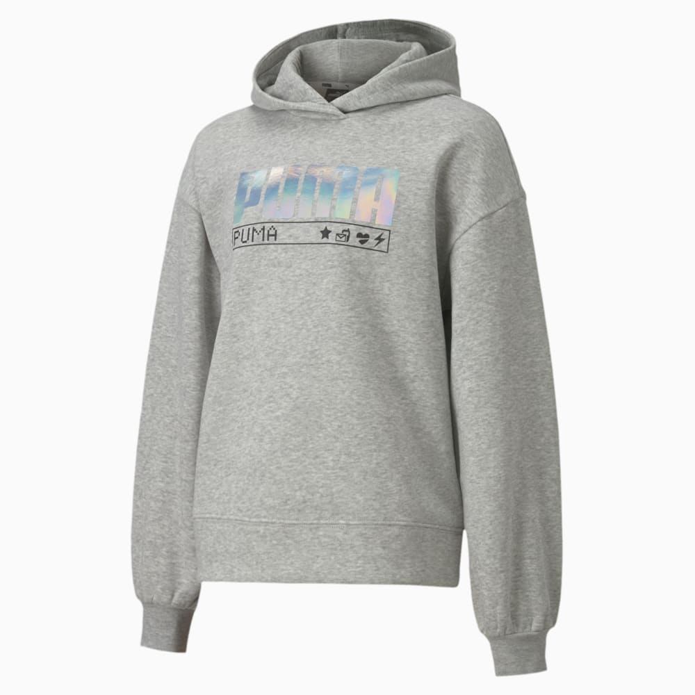 Зображення Puma Дитяча толстовка Alpha Hoodie #1: light gray heather