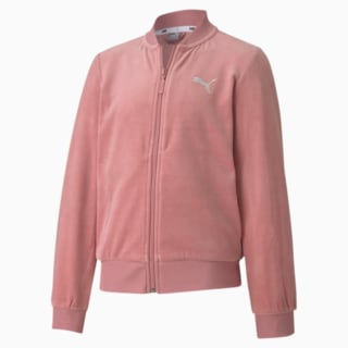 Изображение Puma Детская олимпийка Alpha Velvet Full-Zip