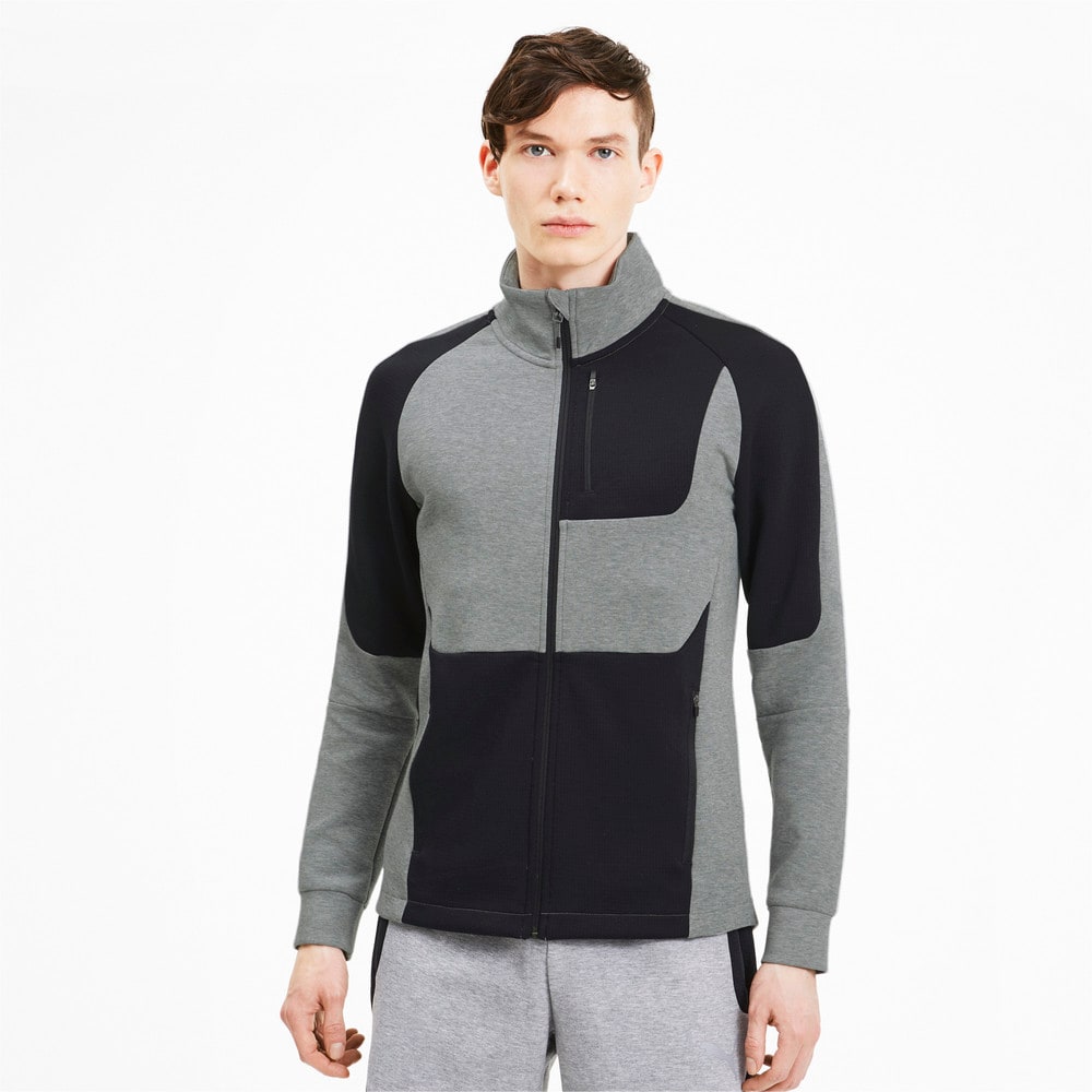 puma men's evostripe track jacket