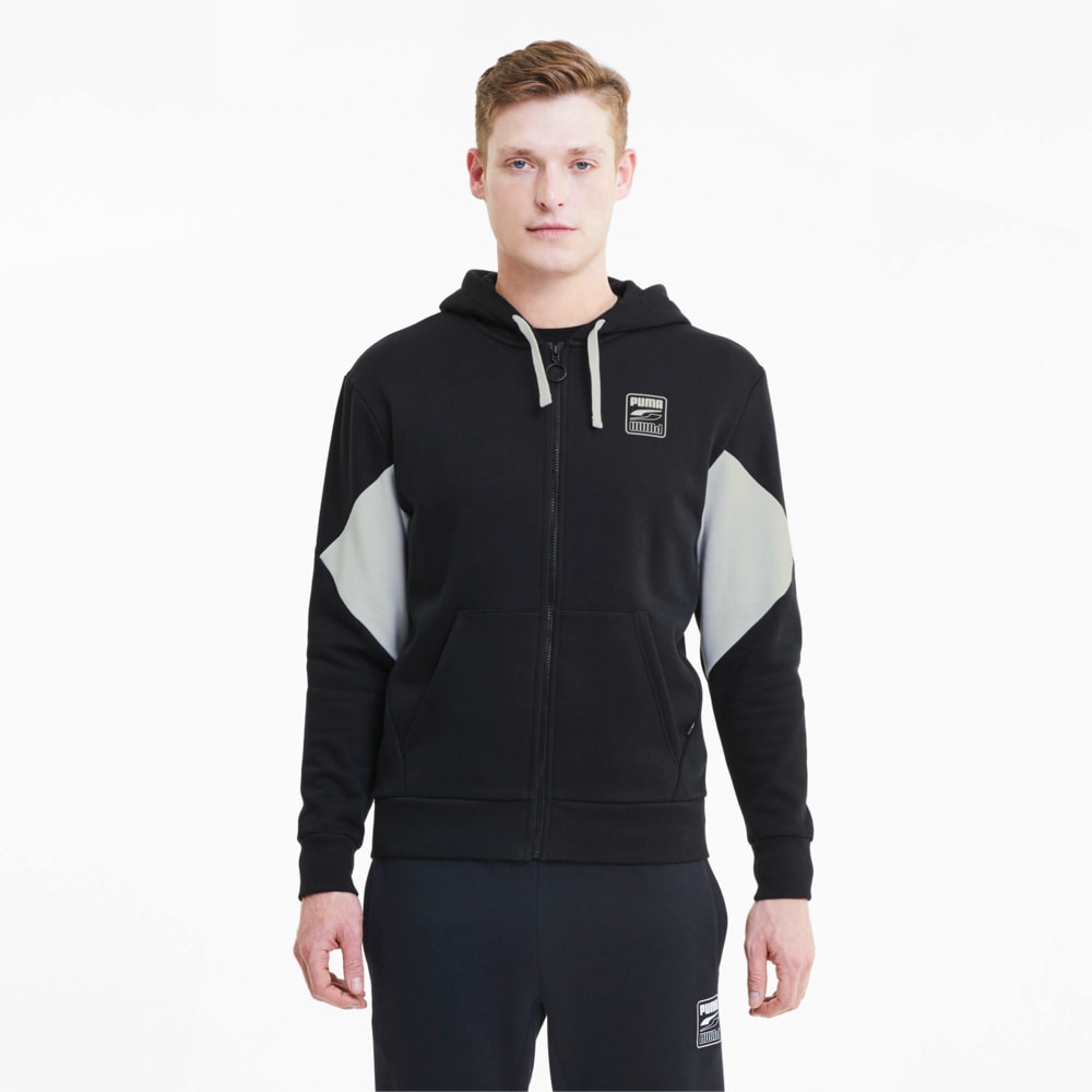 Rebel FZ Hoodie 10 Black Puma Black Puma