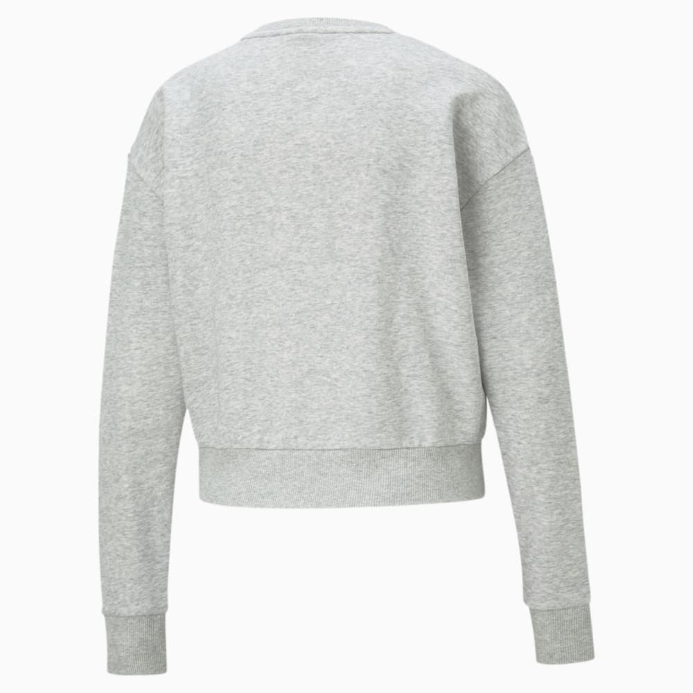 Зображення Puma Толстовка Rebel Crew Neck Women's Sweater #2: light gray heather
