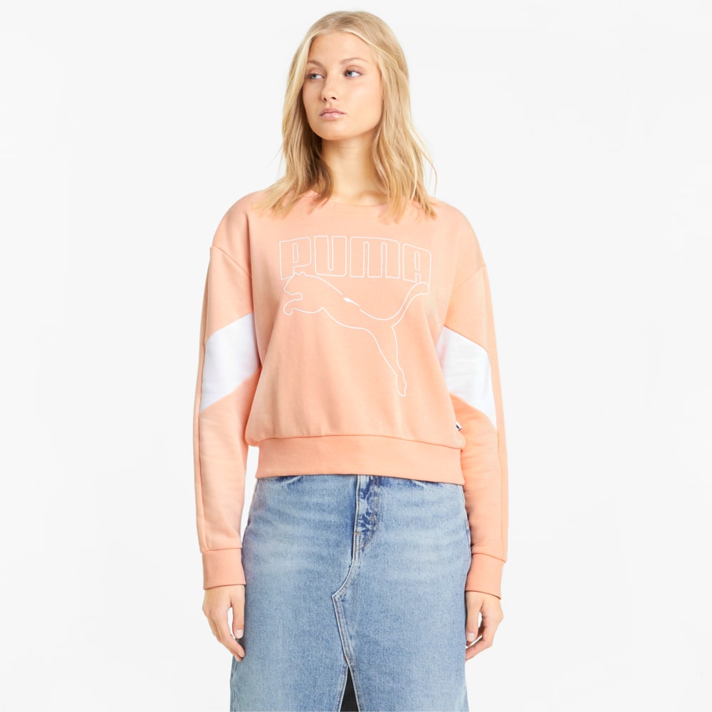 Puma rebel crew sweatshirt best sale