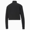 Зображення Puma Толстовка Rebel Half-Zip Crew Neck Women's Sweater #5: Puma Black-Untamed