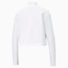 Зображення Puma Толстовка Rebel Half-Zip Crew Neck Women's Sweater #5: Puma White-CASTLEROCK