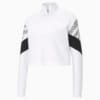 Зображення Puma Толстовка Rebel Half-Zip Crew Neck Women's Sweater #4: Puma White-CASTLEROCK