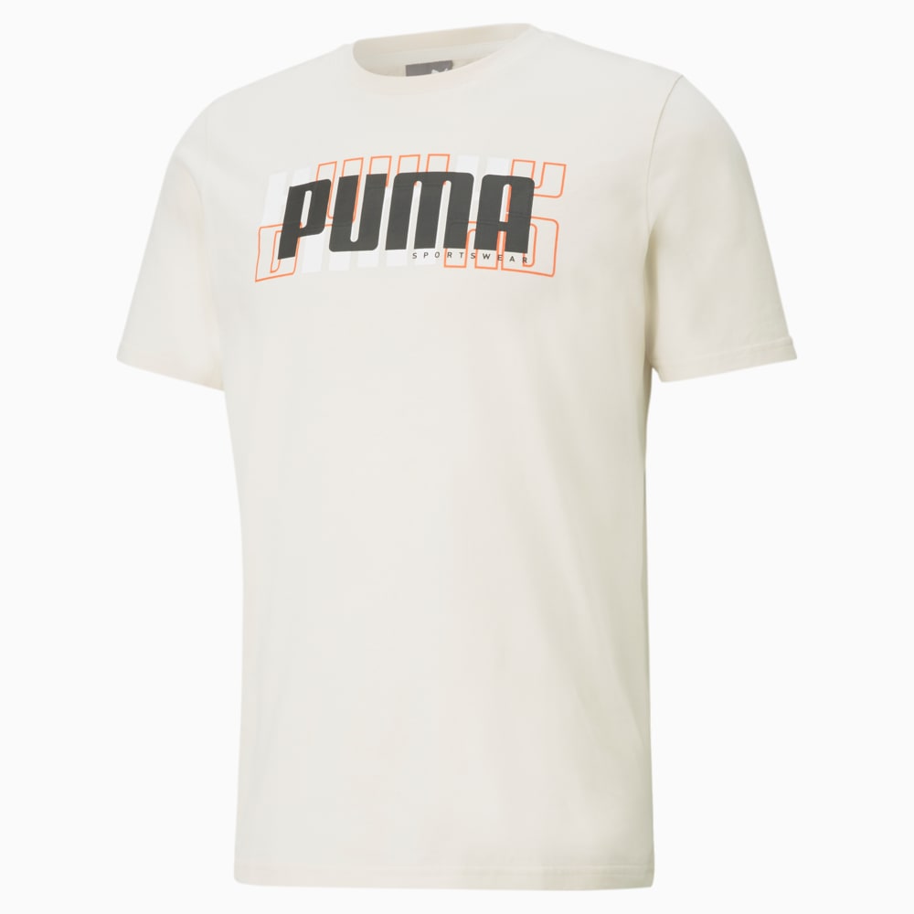 Зображення Puma Футболка Athletics Big Logo Men's Tee #1: Eggnog