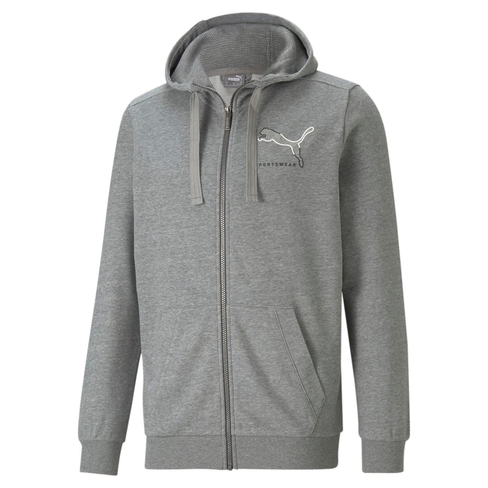 funnel neck mens hoodie