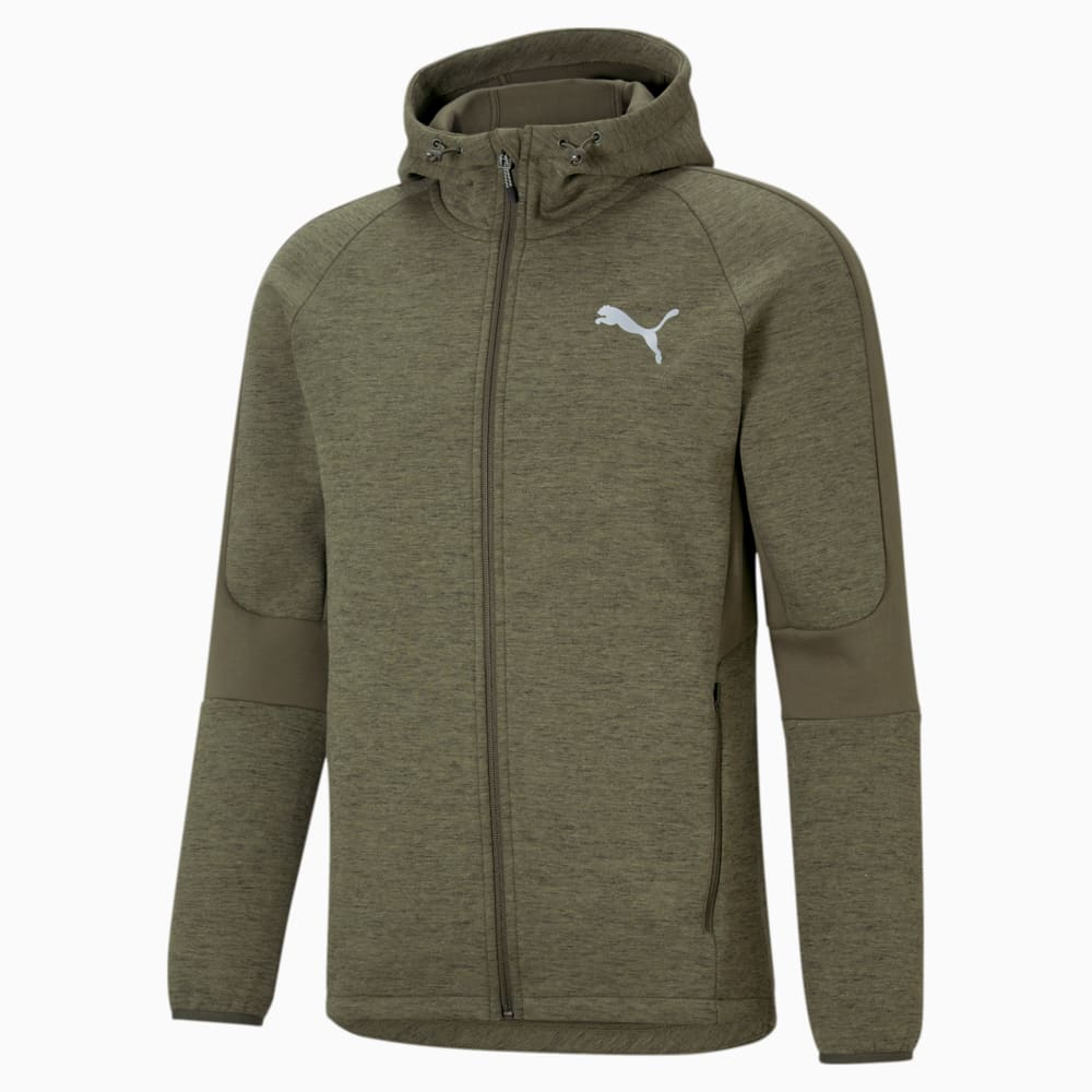 Evostripe Full Zip Men s Hoodie Forest Night Puma 585811 70