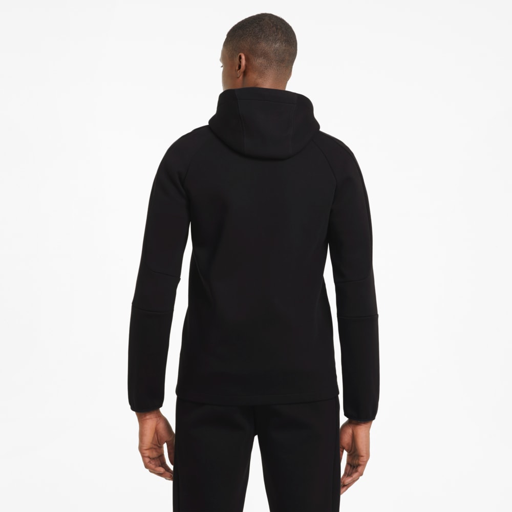 Изображение Puma Толстовка Evostripe Full-Zip Men’s Hoodie #2: Puma Black