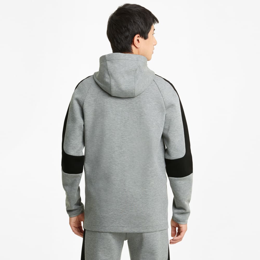 Изображение Puma Толстовка Evostripe Full-Zip Men’s Hoodie #2: Medium Gray Heather