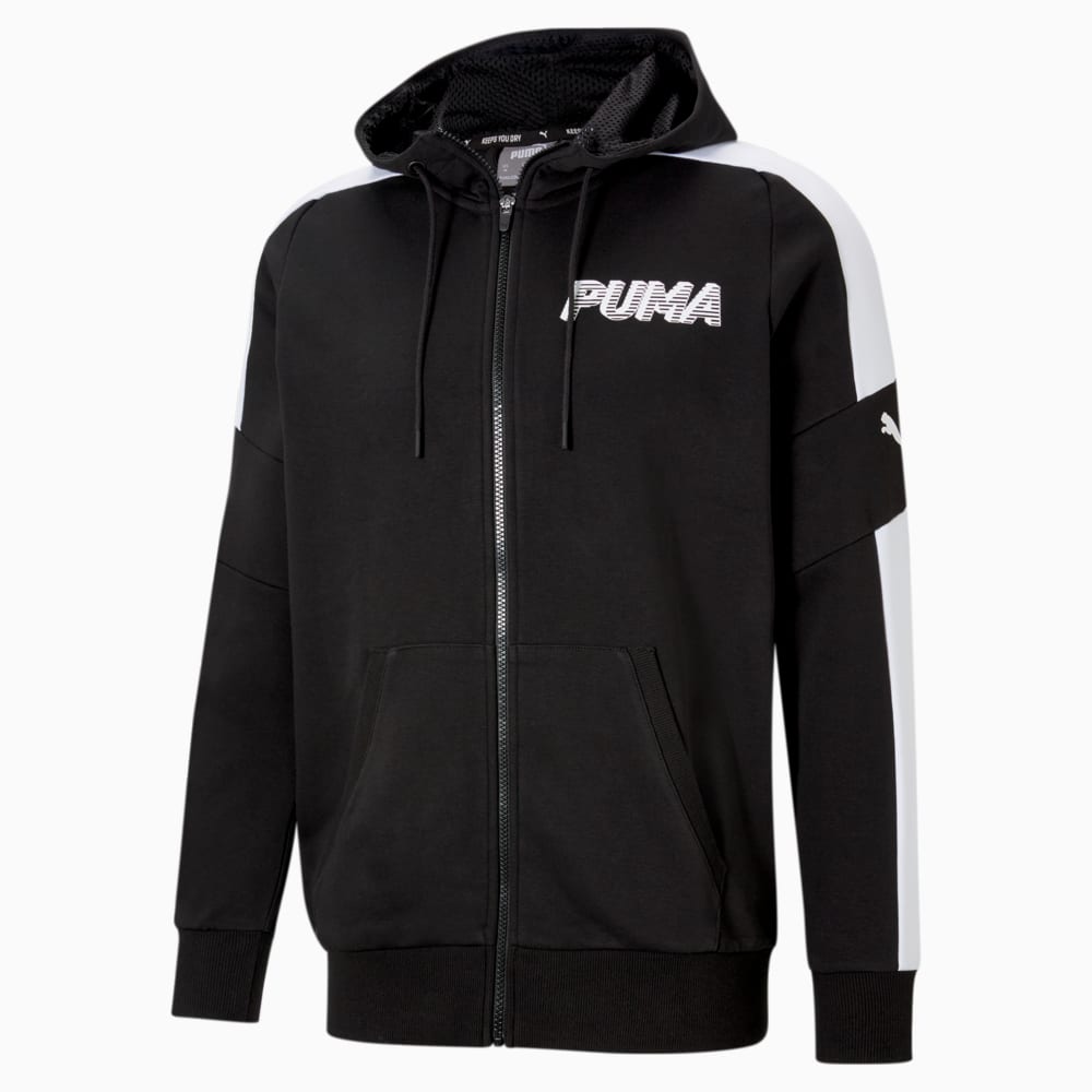 Зображення Puma Толстовка Modern Sports Full-Zip Men's Hoodie #1: Puma Black