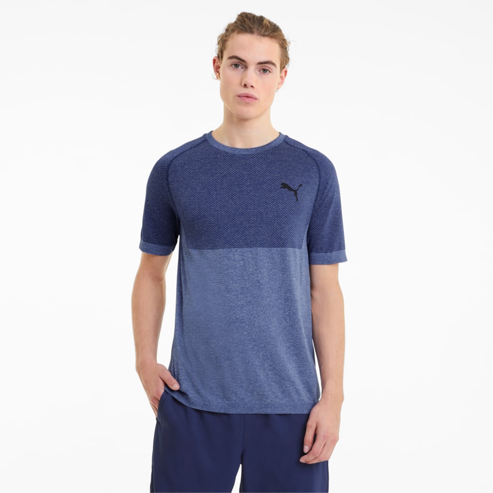 Изображение Puma Футболка evoKNIT RTG Basic Men's Tee #1: Elektro Blue