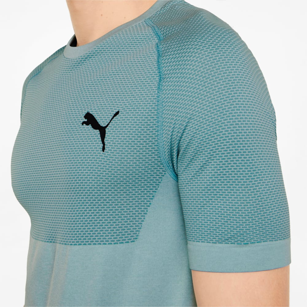 

PUMA - male - Футболка evoKNIT RTG Basic Men's Tee – Mineral Blue –, Синий