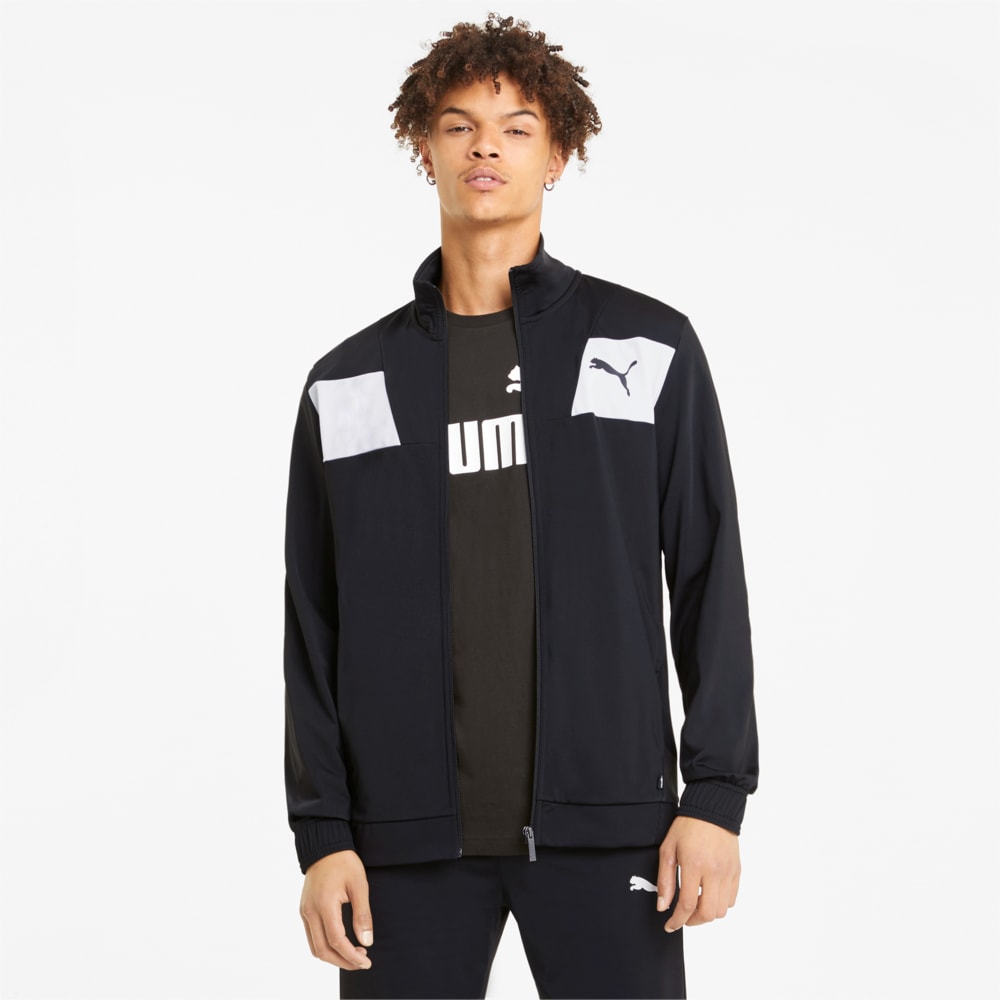 Puma men's tricot track clearance jacket