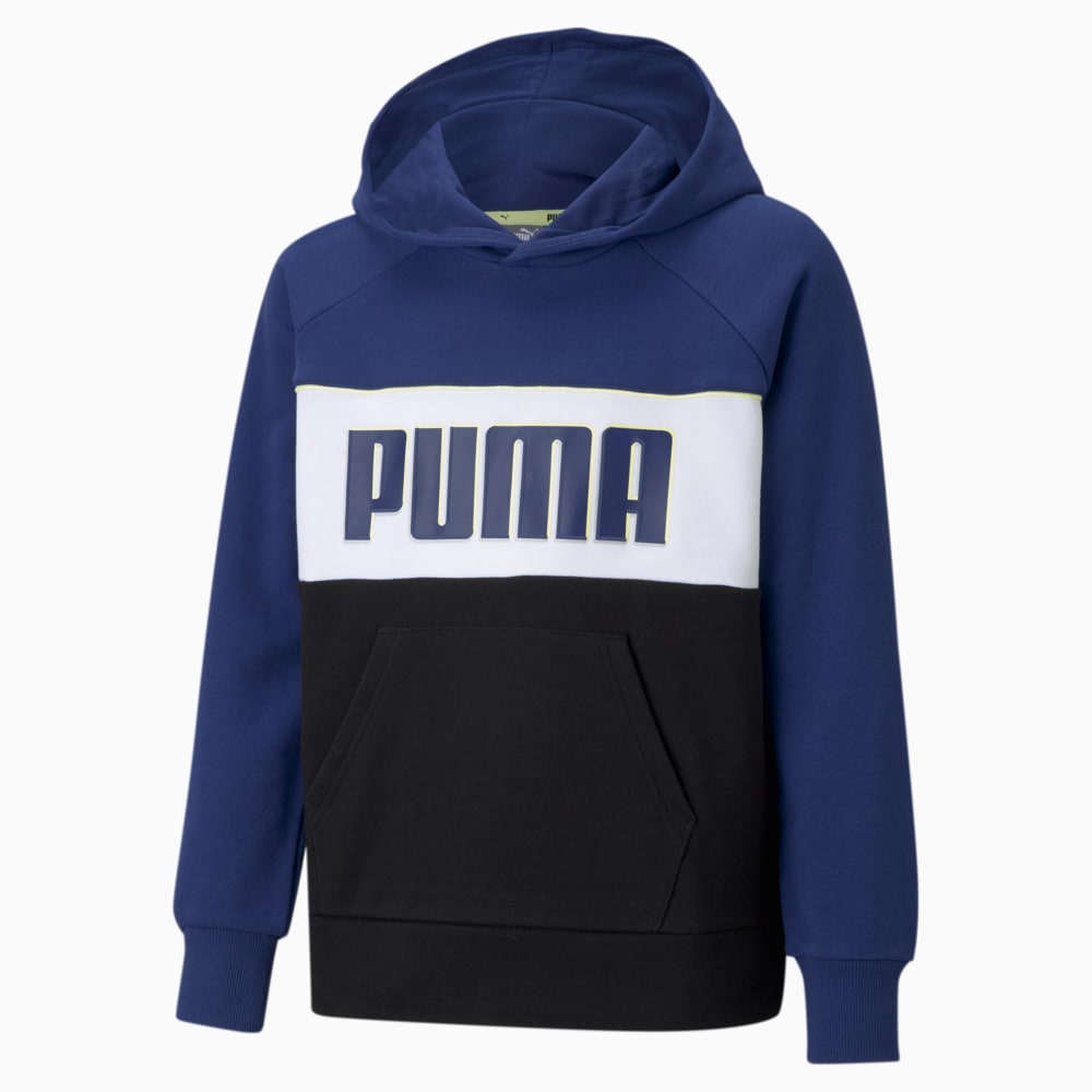 Зображення Puma Дитяча толстовка Alpha Youth Hoodie #1: Elektro Blue