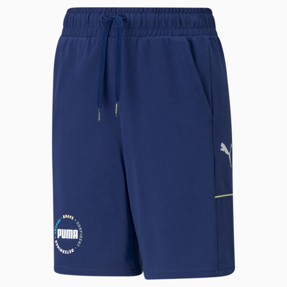 Зображення Puma Дитячі шорти Alpha Youth Shorts #1: Elektro Blue