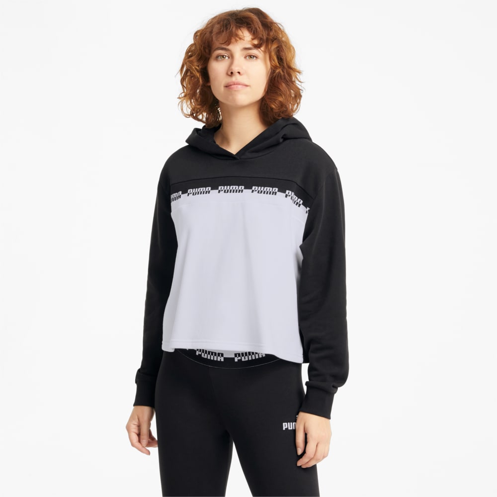 фото Толстовка amplified cropped women's hoodie puma