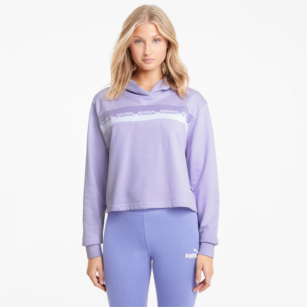 Зображення Puma Толстовка Amplified Cropped Women's Hoodie #1: Light Lavender