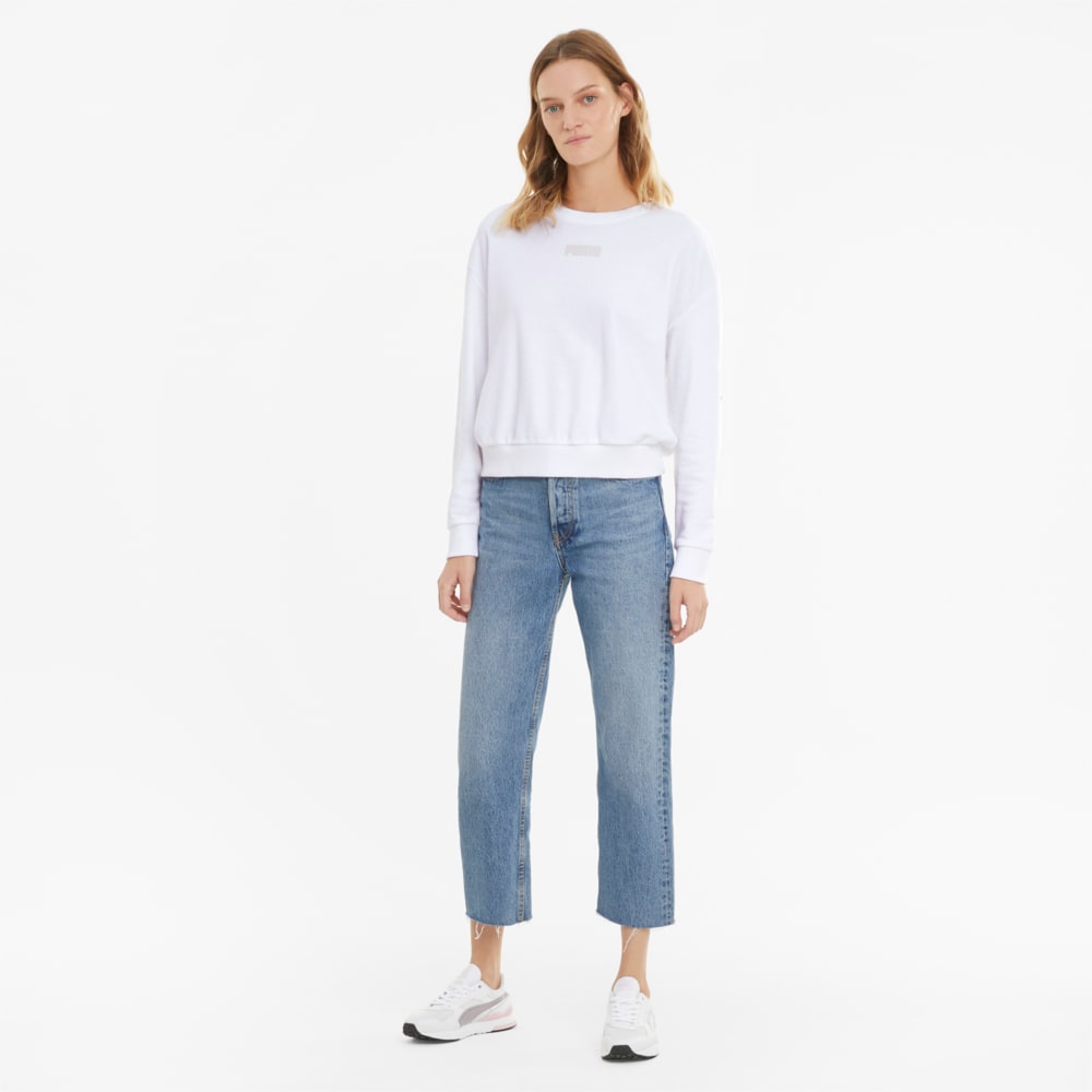 фото Толстовка modern basics crew neck women's sweatshirt puma