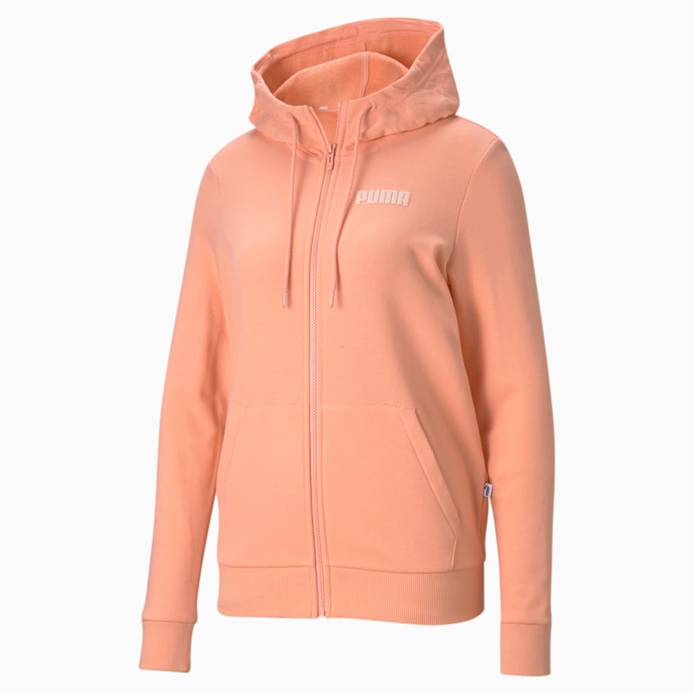 Modern Basics Full Zip Women s Hoodie Apricot Blush Puma 585934 26