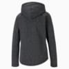 Изображение Puma Толстовка Evostripe Full-Zip Women's Hoodie #5: Puma Black-heather