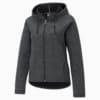 Изображение Puma Толстовка Evostripe Full-Zip Women's Hoodie #4: Puma Black-heather