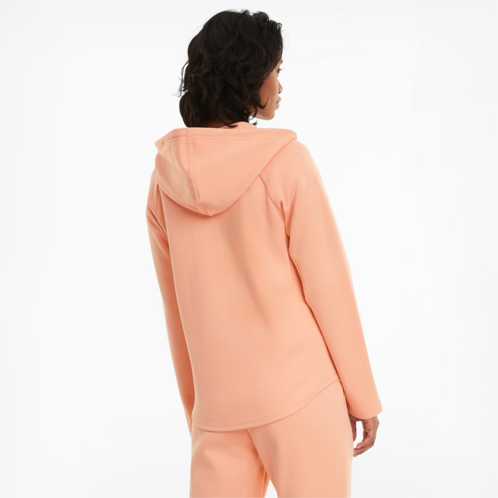 Изображение Puma Толстовка Evostripe Full-Zip Women's Hoodie #2: Apricot Blush