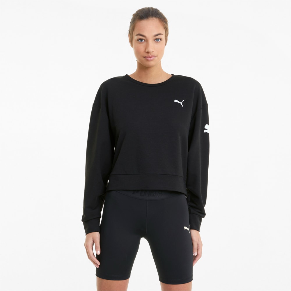 Зображення Puma Толстовка Modern Sports Crew Neck Women's Sweater #1: Puma Black