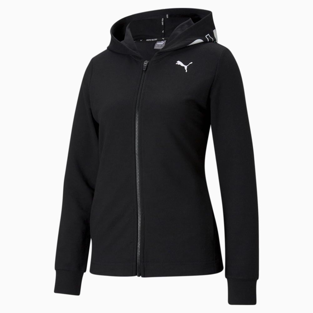 Изображение Puma Толстовка Modern Sports Full-Zip Women's Hoodie #1: Puma Black