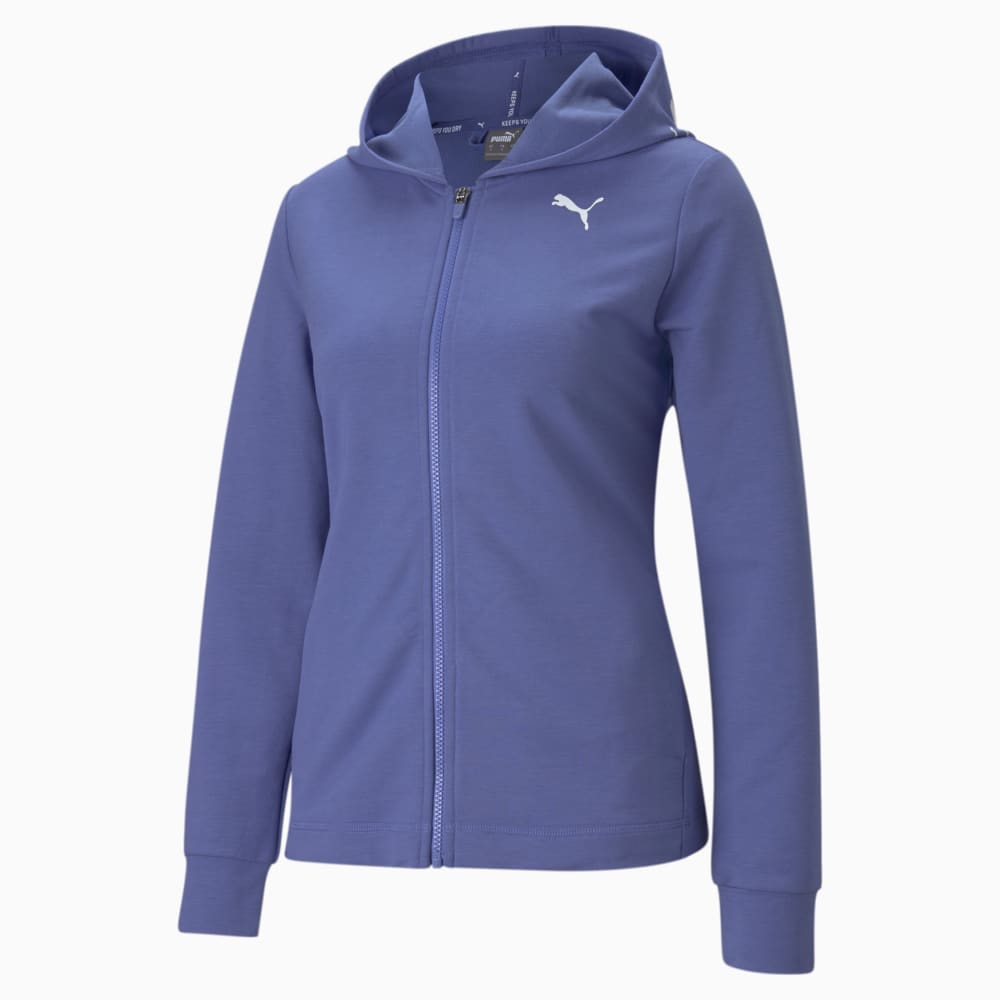 Изображение Puma Толстовка Modern Sports Full-Zip Women's Hoodie #1: Hazy Blue