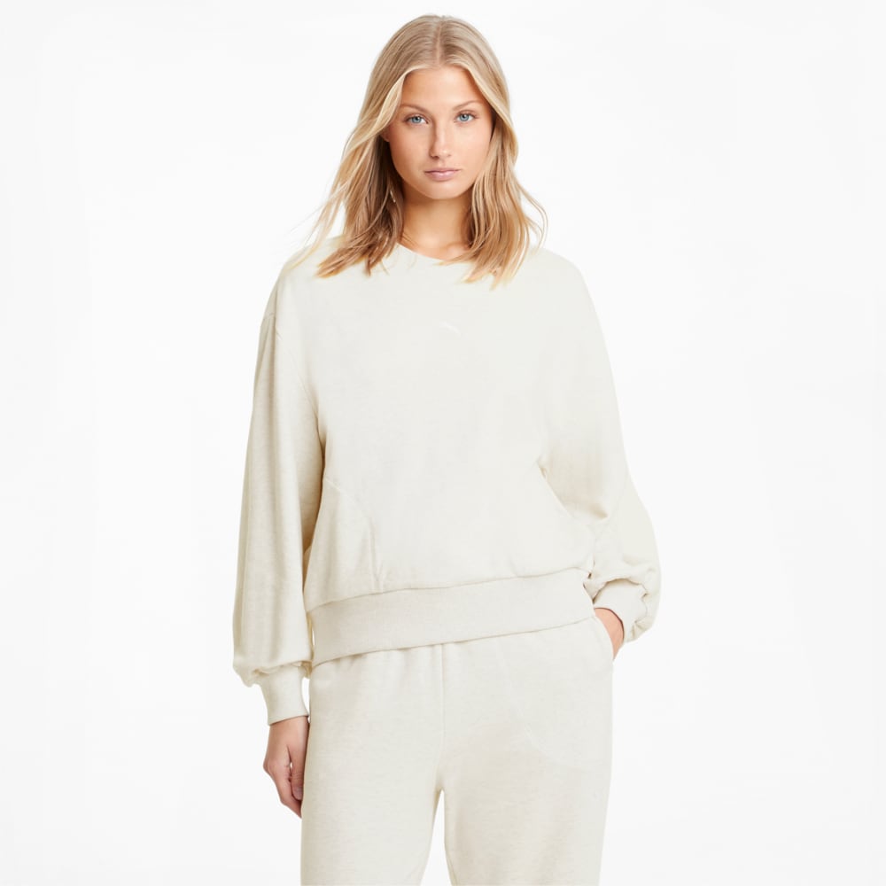 Puma crew neck sweatshirt womens clearance