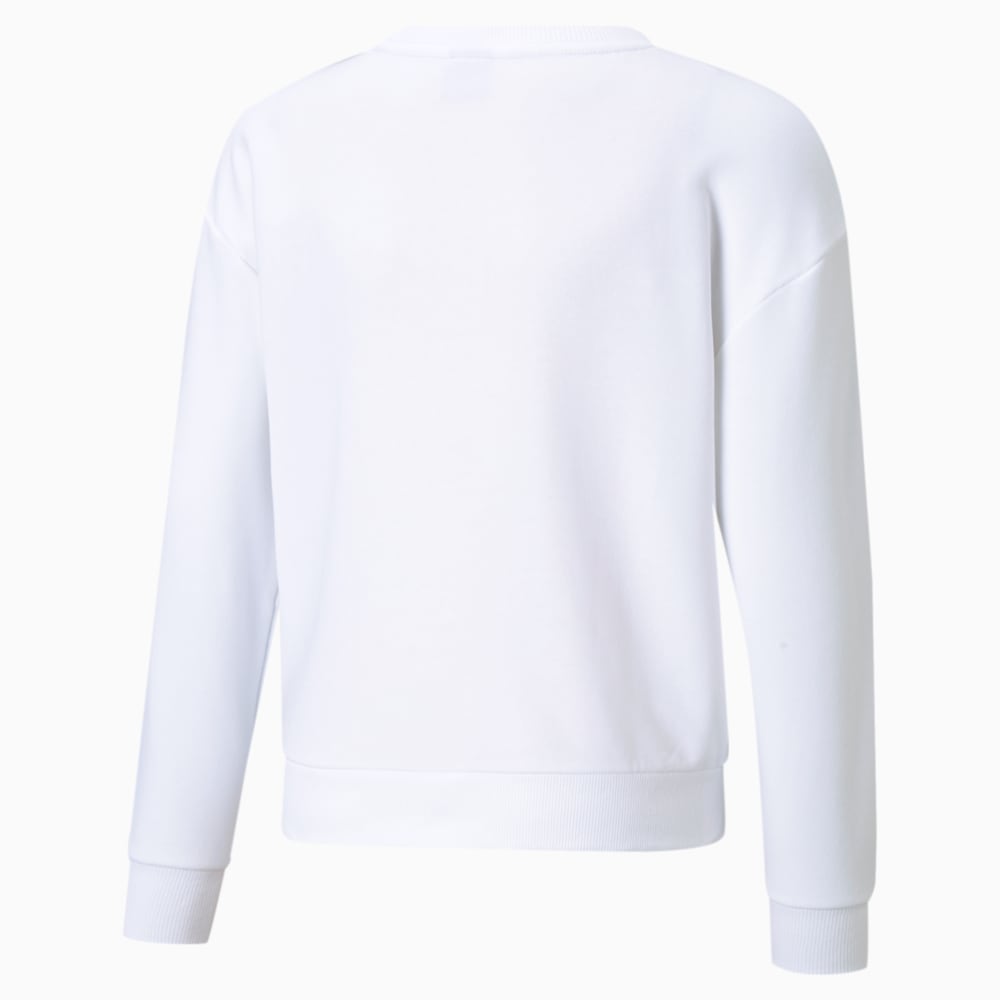 Зображення Puma Дитяча толстовка Rebel Crew Neck Youth Sweater #2: Puma White