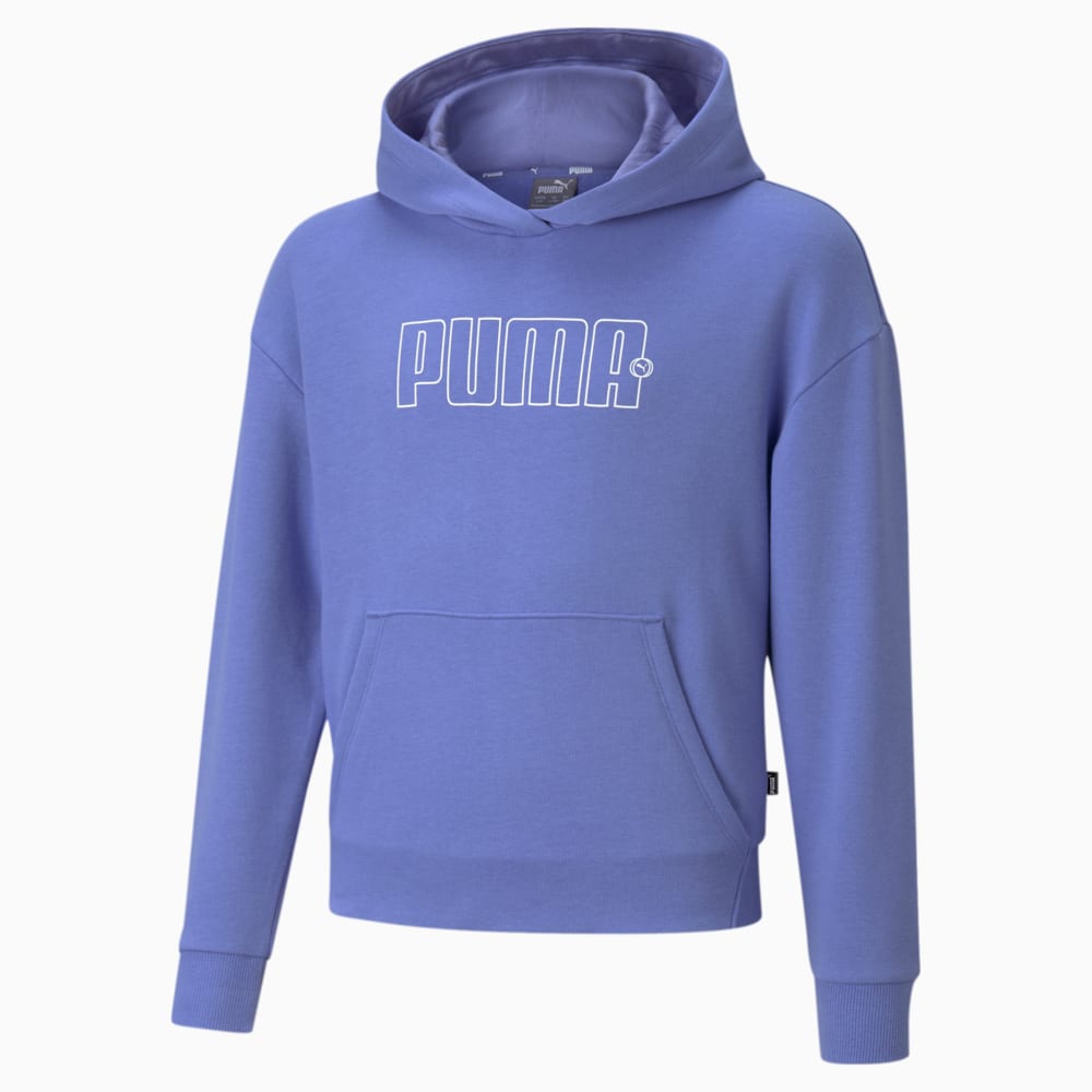 фото Детская толстовка rebel youth hoodie puma