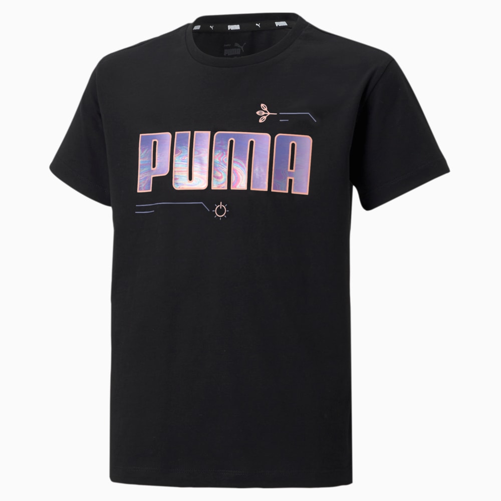 Зображення Puma Дитяча футболка Alpha Youth Tee #1: Puma Black