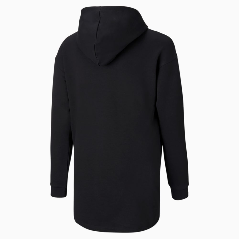 

PUMA - female - Детская толстовка Alpha Elongated Youth Hoodie – Puma Black –, Черный