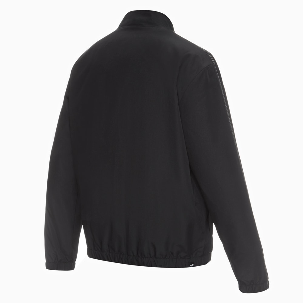 

PUMA - male - Олимпийка Woven Track Jacket – Puma Black –, Черный