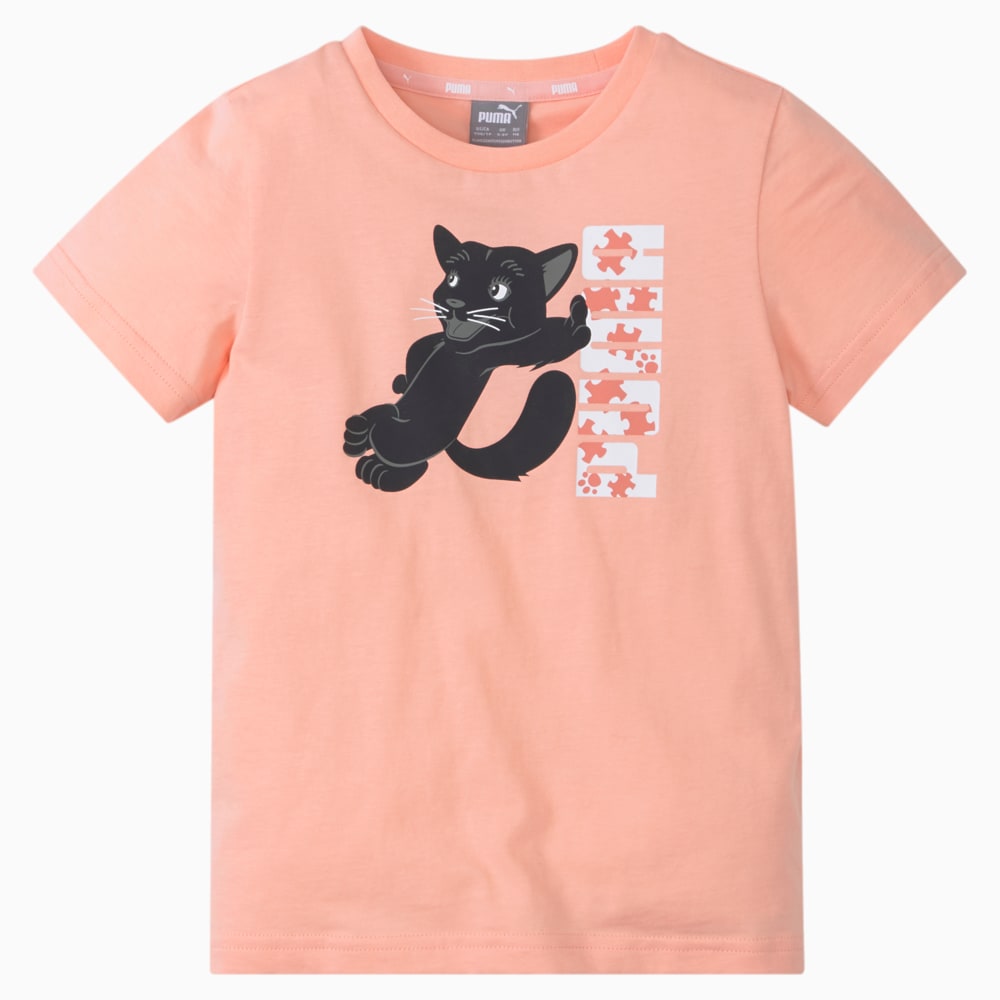 Зображення Puma Дитяча футболка Paw Kids' Tee #1: Apricot Blush