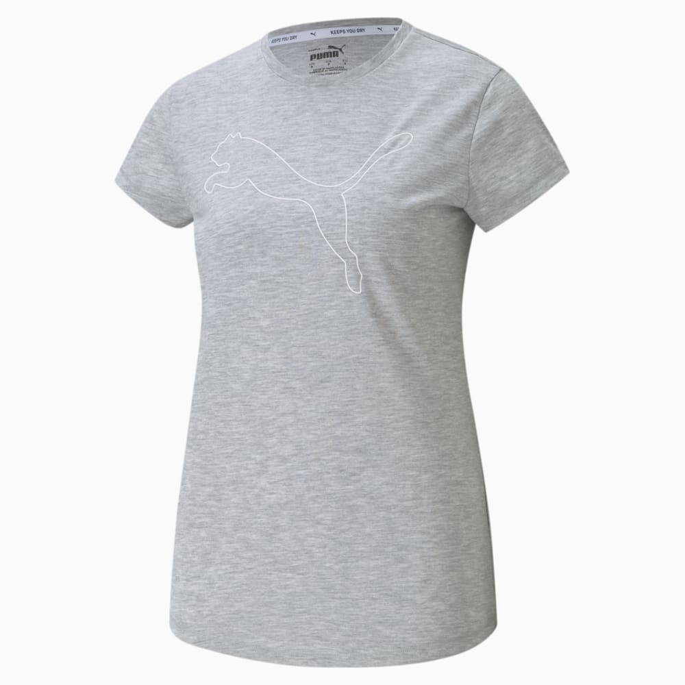 Зображення Puma Футболка RTG Heather Logo Women's Tee #1: light gray heather